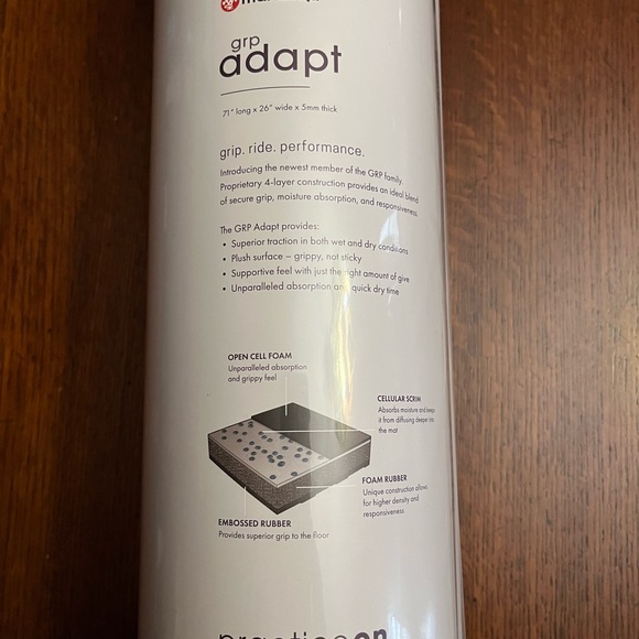 Manduka GRP Adapt Yoga Mat - Gray - Picture 2 of 4